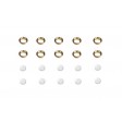 Hublot laiton dia 6mm 10pcs
