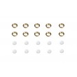 Hublot laiton dia 9mm 10pcs