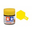 Pot de peinture acrylique Tamiya X-24 Jaune transparent 10ml