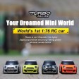 Turbo Racing Micro Sport Mini Jaune 1/76e