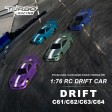 Turbo Racing Micro Drift Violette 1/76e