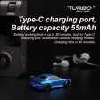 Turbo Racing Micro Drift Bleue C64 1/76e