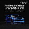 Turbo Racing Micro Drift Bleue C64 1/76e