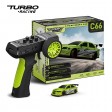 Turbo Racing Micro Drift Mitsu verte C66 chassis TC03 1/76e