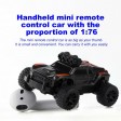 Turbo Racing Micro Monster Truck Noir 1/76e