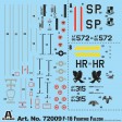 1/72e Italeri Set F-16 C/D Night Falcon