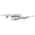Jantes TFL 1.9" CNC 8 trous Silver-Noir 2pcs 1/10 Crawler