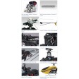 Hélico Thunder tiger RAPTOR 50 Titanium super combo 2.4GHz RTF TH+1L DE RODAGE OFFERT