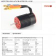 Moteur brushless Toro Micro 4300kv 4 poles - 1/18ème