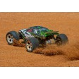 Traxxas Rustler Vert 4x2 Brushed 1/10e + Accu/Chargeur