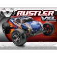 Traxxas RUSTLER VXL Rouge - 4x2 - 1/10 BRUSHLESS