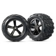 Traxxas E-REVO Bleu - 4x4 - 1/10 BRUSHED