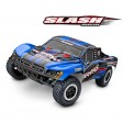 Traxxas SLASH 4x2 BL-2s 1/10e Bleu Accu + Chargeur SUR-COMMANDE