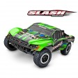 Traxxas SLASH 4x2 BL-2s 1/10e Vert Accu + Chargeur