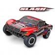 Traxxas SLASH 4x2 BL-2s 1/10e Rouge Accu + Chargeur SUR-COMMANDE