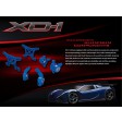 Traxxas SUPERCAR XO-1 Gris Brushless New TQi radio 2.4ghz RTR EP