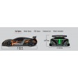 Traxxas XO-1 SUPERCAR Orange Brushless 4X4 Télémétrie SUR-COMMANDE
