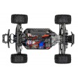 Traxxas Rustler 4x4 Rouge Brushed TQ ID LED 1/10e Prête à rouler