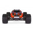 Traxxas Rustler 4x4 Rouge Brushed TQ ID LED 1/10e Prête à rouler