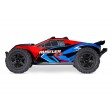 Traxxas Rustler 4x4 Rouge Brushed TQ ID LED 1/10e Prête à rouler