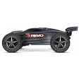 Traxxas E Revo brushed 1/16e FM RTR EP Noir-rouge