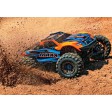 Traxxas MAXX 4X4 Brushless TSM Orange AVEC KIT LED