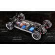 Traxxas Hot Rod Coupé Bleu 4x4 Brushed RTR 1/10e SUR-COMMANDE