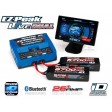 ∆ Combo Traxxas Chargeur Live 2973G avec 2 LiPo 6700 4s 2890X