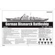 1/200e Trumpeter Cuirassé Allemand Bismarck 1940 SUR-COMMANDE