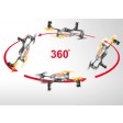 DRONE QUADRICOPTERE 3D UDI rc UFO U816 BLEU RTF