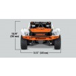 Traxxas UDR Unlimited Desert Racer 4X4 VXL LED TSM 1/7e FOX - Prêt à rouler