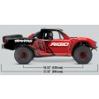 Traxxas UDR Unlimited Desert Racer 4X4 VXL LED TSM 1/7e FOX - Prêt à rouler