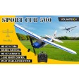 Volantex Sport Cub 500 GYRO 500mm EPP BLEU - Prêt à voler SUR-COMMANDE