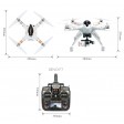 DRONE Walkera QRX350 PRO DEVO F7 Mode 1/2/3/4+ Caméra i LOOK FPV