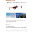 DRONE WALKERA QR LADYBIRD ROUGE RTF