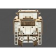 Wooden city - Locomotive et Tender + rails