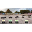 Arrma Outcast 6S BLX Stunt truck 4WD 1/8 Silver RTR