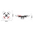 XK INNOVATIONS X260-A MINI FPV ECRAN & CAMERA - Prêt à voler