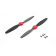 Hélice carbone rouge paire (horaire et anti-horaire) pour Blade 350QX