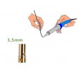 Prise PK/OR 3,5mm femelle soudée atelier