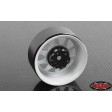 Jantes RC4wd 1.9 Stamped Beadlock white Edition (2 paires) - 1/10 Crawlers