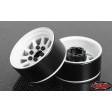 Jantes RC4wd 1.9 Stamped Beadlock white Edition (2 paires) - 1/10 Crawlers