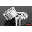 Jante RC4WD Mickey Thompson Street Comp SC-5 1.9'' Beadlock (Hyper Silver) 2 paires 1/10 Crawler