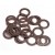 Rondelles de calage téflon 5X8X0.5MM