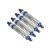 Amortisseurs aluminium bleu 2 paires – LOSI MINI ROCK CRAWLER