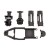 T2M Chassis sup. + couvercle batterie 1/10e