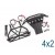 Kit Complet LED avec pare-chocs AV/AR Traxxas SLASH 4X2