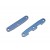 SUPPORTS ALU DE TIRANTS ANODISES BLEU AVANT ET ARRIERE (2) - Traxxas