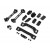 Kit de conversion clipless pour carrosserie Slash 4X4