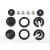 Kit capuchons pour amortisseur GTR long